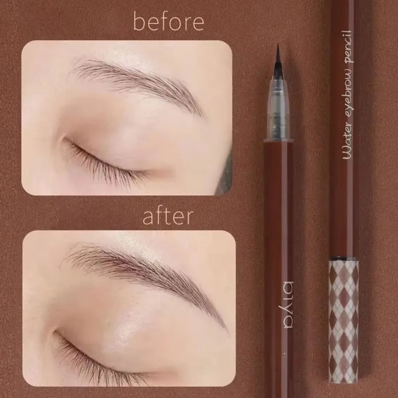 Rynx | Waterproof Liquid Eyebrow Pencil Makeup for Women Easy to Color Eyebrow Pencil 0.01MM Ultra Thin Tip Eye Makeup Cosmetics