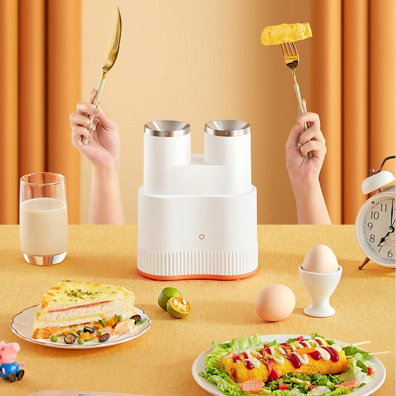 Lisslune | Double-tube Egg Roll Maker Cooking Tool