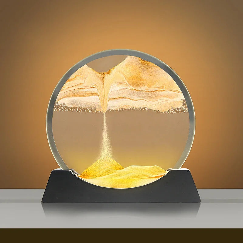 Lisslune | Moving Sand Table Lamp