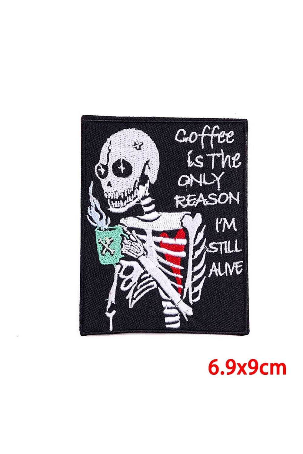 Lisslune | Ghost Style Embroidered Patch