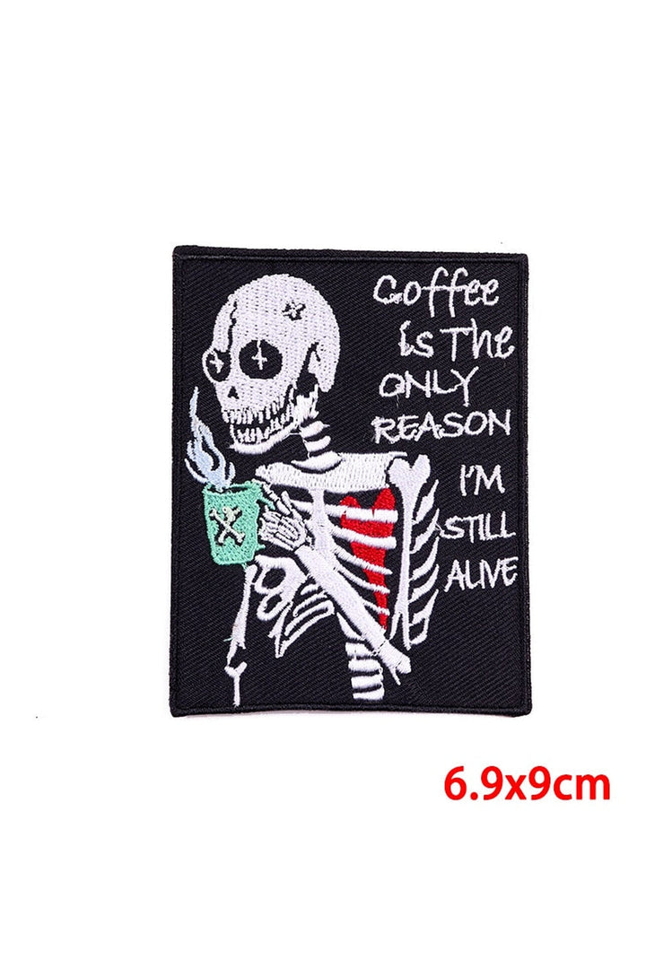 Lisslune | Ghost Style Embroidered Patch