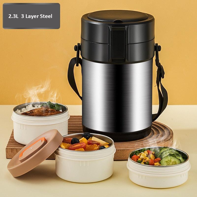 Lisslune | Meal Keeper Stainless Steel Lunch Box
