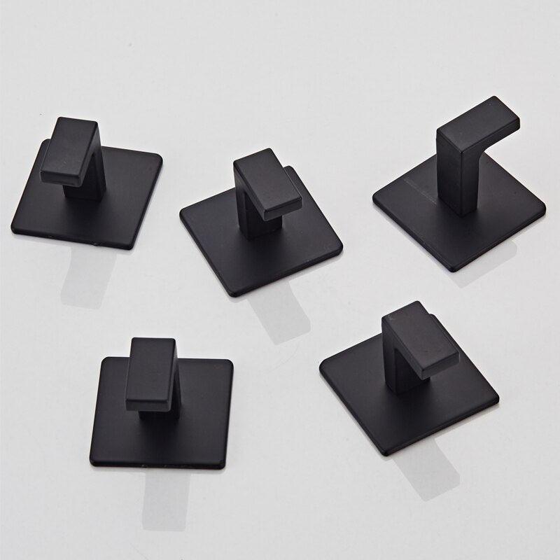 Lisslune | Elegant black wall hook for stylish home organization