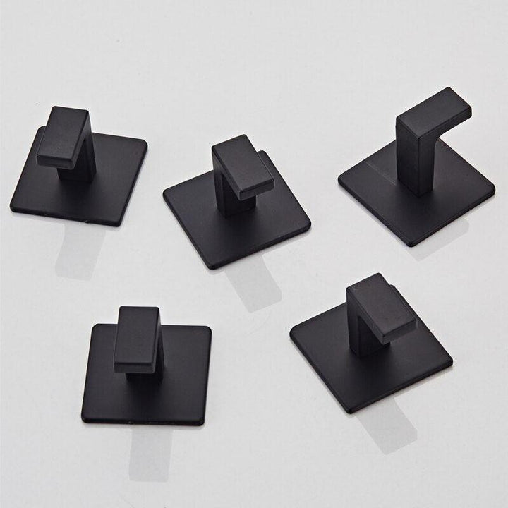 Lisslune | Elegant black wall hook for stylish home organization