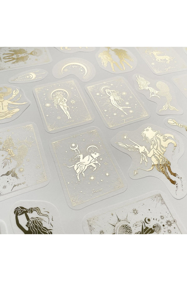 Lisslune | Girl Gold Sticker