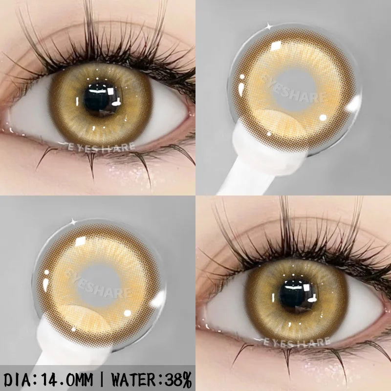 Rynx | 1 Pair purple lenses for eye color contact lenses anime pink lenses blue pupils for eyes Y2K lenses for natural eyes