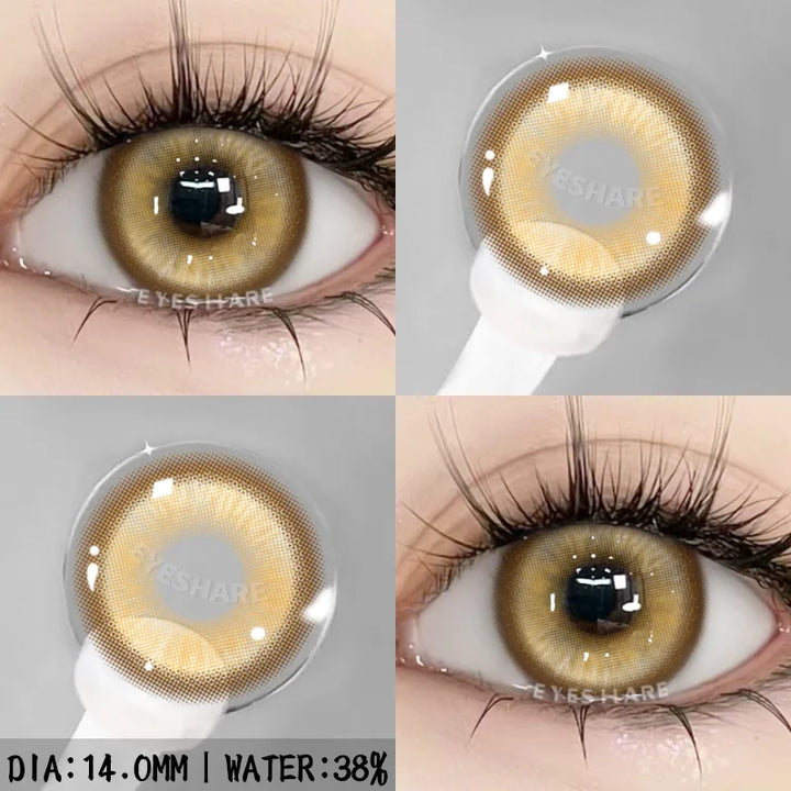 Rynx | 1 Pair purple lenses for eye color contact lenses anime pink lenses blue pupils for eyes Y2K lenses for natural eyes