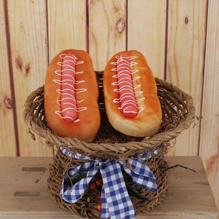 Lisslune | Synthetic Baguette Keychain and Decor for Home, Photography and Kitchen Display