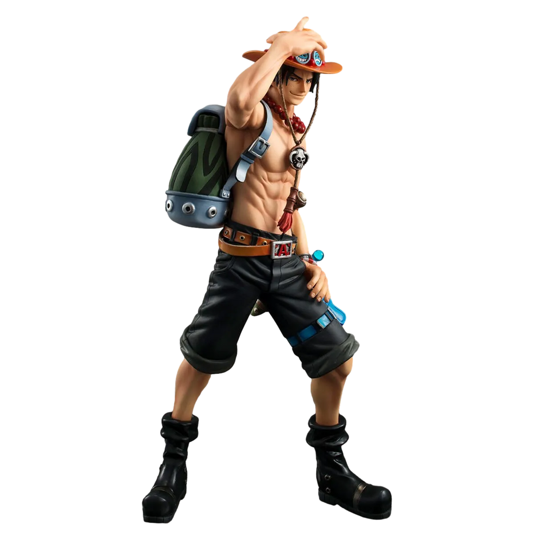 Lisslune | Figur One Piece DX10th Anniversary Fire Fist Escal D Ace Ruffy Brother Toy Japan Anime Collector Figures PVC Model Toy