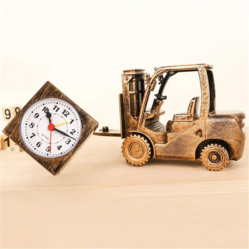 Lisslune | Retro Forklift Unique Digital Clock
