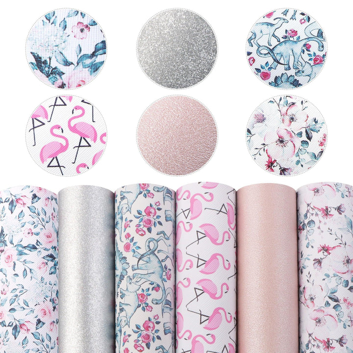 Lisslune | Shimmering DIY Glitter Craft Collection - 5 Sparkling Sheets