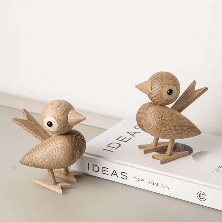 Lisslune | A little bird told me, Nordic wooden ornament
