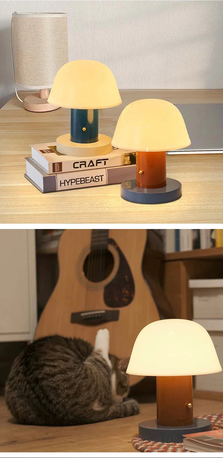 Lisslune | Retro Nordic Mushroom Lamp