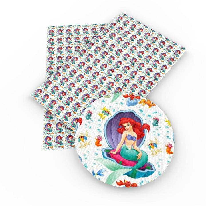 Lisslune | Snow White High-Quality PVC Leather Craft Sheets for Creative DIY Projects
