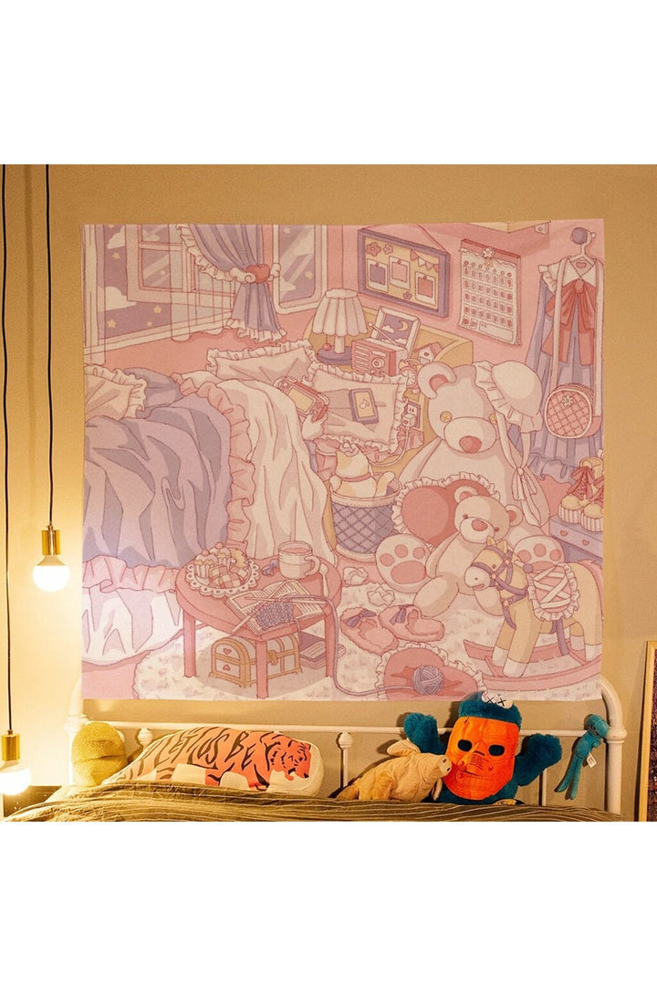 Lisslune | Dormitory Inspirational Tapestry