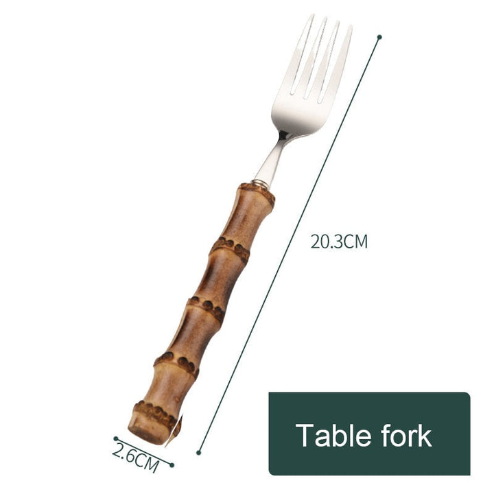 Lisslune | Creative Retro Bamboo Cutlery