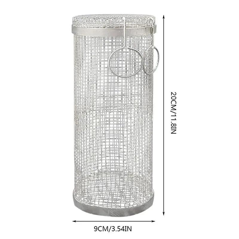 Lisslune | Versatile Stainless Steel BBQ Grill Basket for Outdoor Cooking Adventures