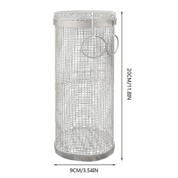 Lisslune | Versatile Stainless Steel BBQ Grill Basket for Outdoor Cooking Adventures