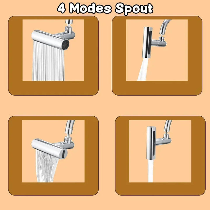 Lisslune | Multifunctional Waterfall Modern Kitchen Matte Faucet