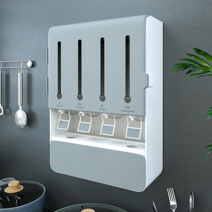 Lisslune | Multifunctional Seasoning Oil Dispenser Box