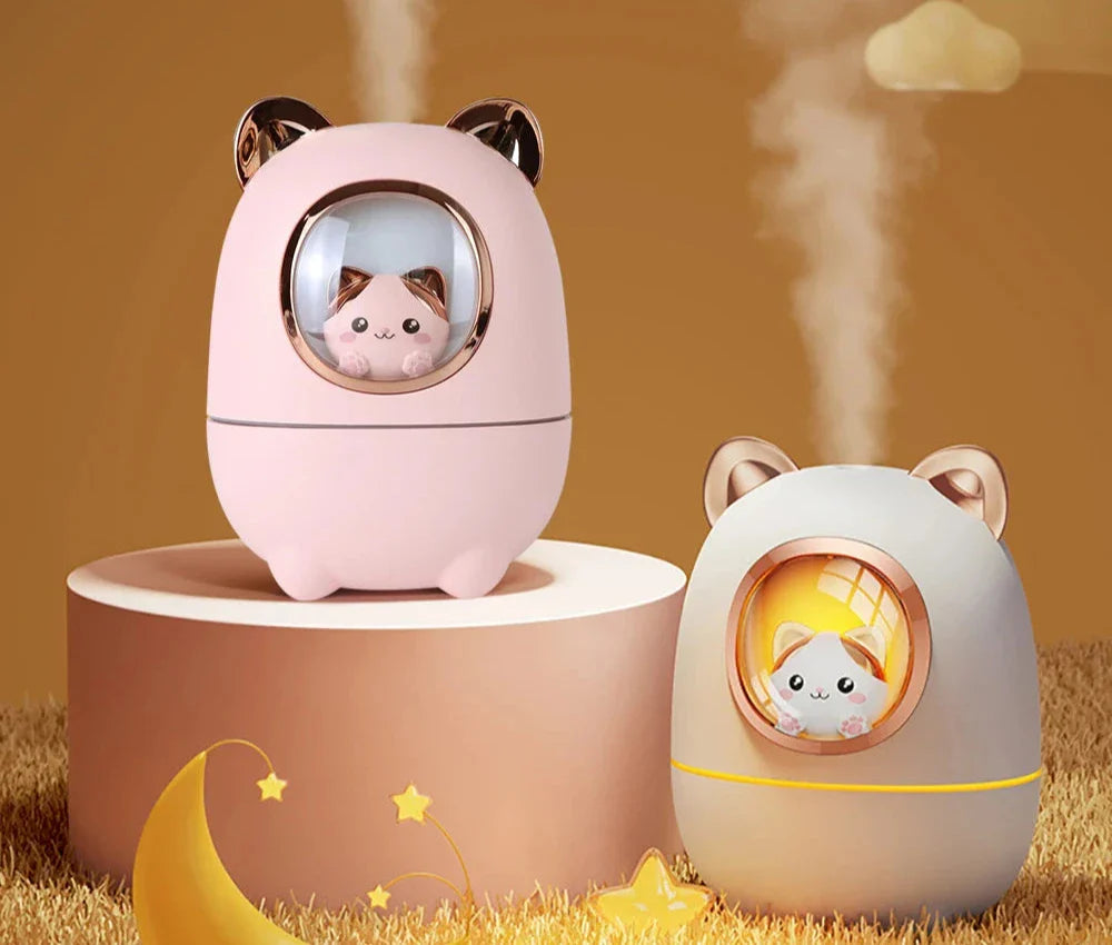 Lisslune | Kitty night light humidifier