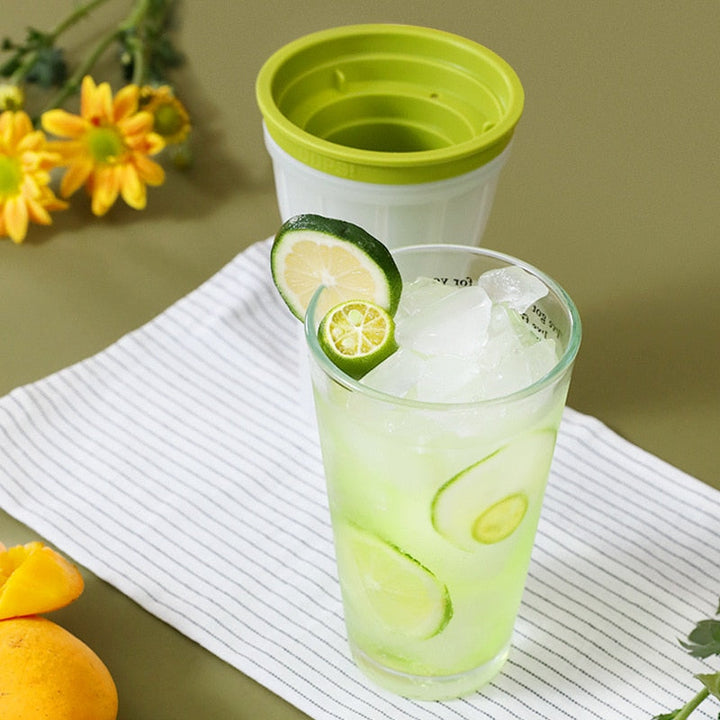 Lisslune | DIY Smoothie Double Layer Ice Maker Cup