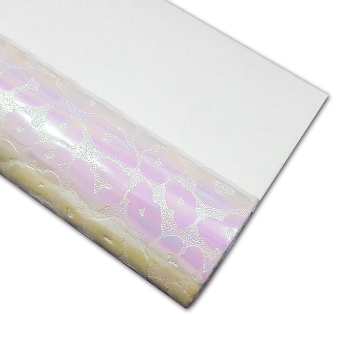 Lisslune | Leopard Spot Synthetic Leather Crafting Roll - Creative DIY Essence (50x120cm)