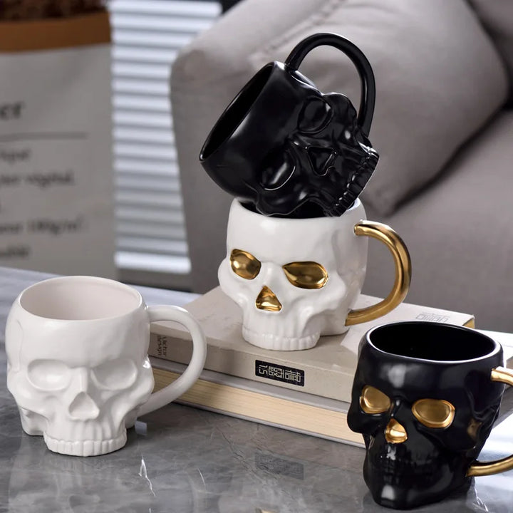 Lisslune | Spooky Skull Coffee Mug