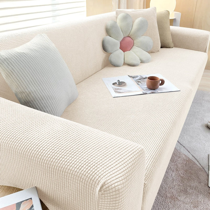Lisslune | FlexiCover Elastic Sofa Cover – Protection Cover for Corner Sofas and Standard Sofas