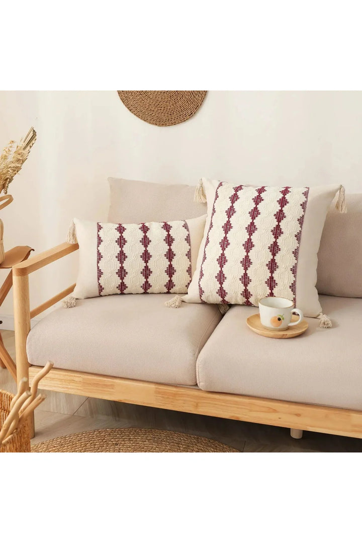 Lisslune | Crochet Tassel Cushion Cover