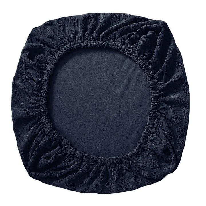 Lisslune | Spandex elastic office chair cover Jacquard seat covers pineapple mesh fleece protective cover elastic computer seat protector