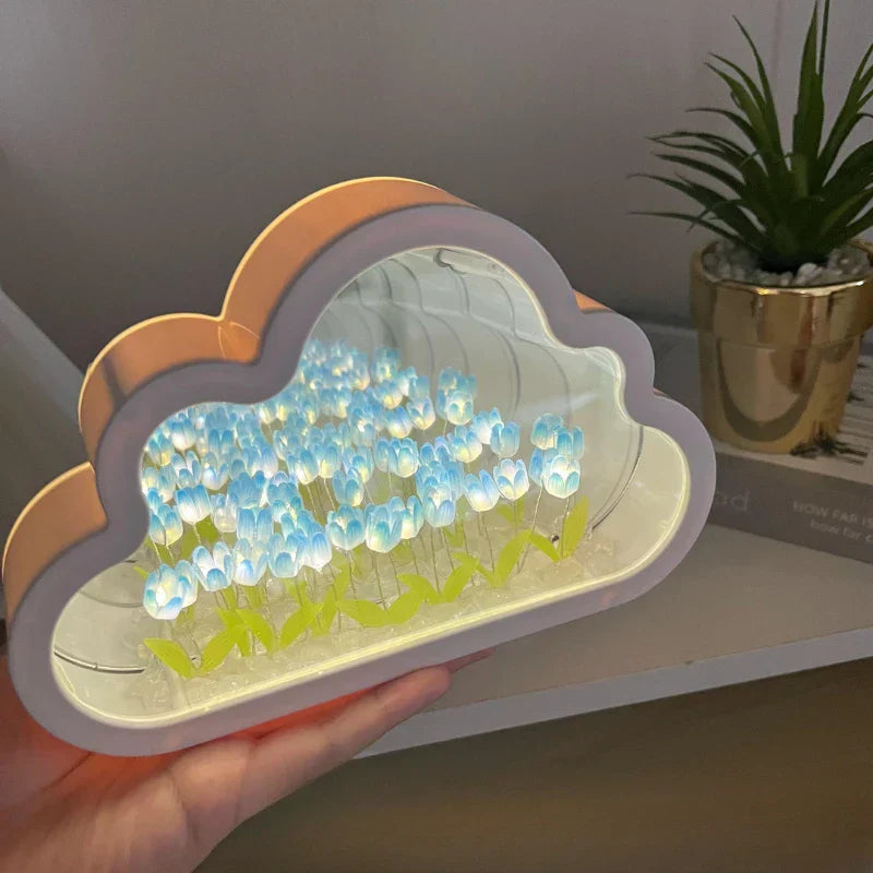 Lisslune | Tulip Atmosphere Infinite Flowers Night Light