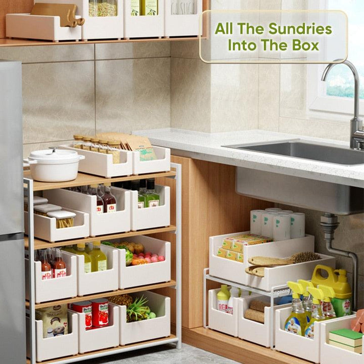 Lisslune | Stylish Kitchen Organizer Set - Modern Solution for Elegant Storage