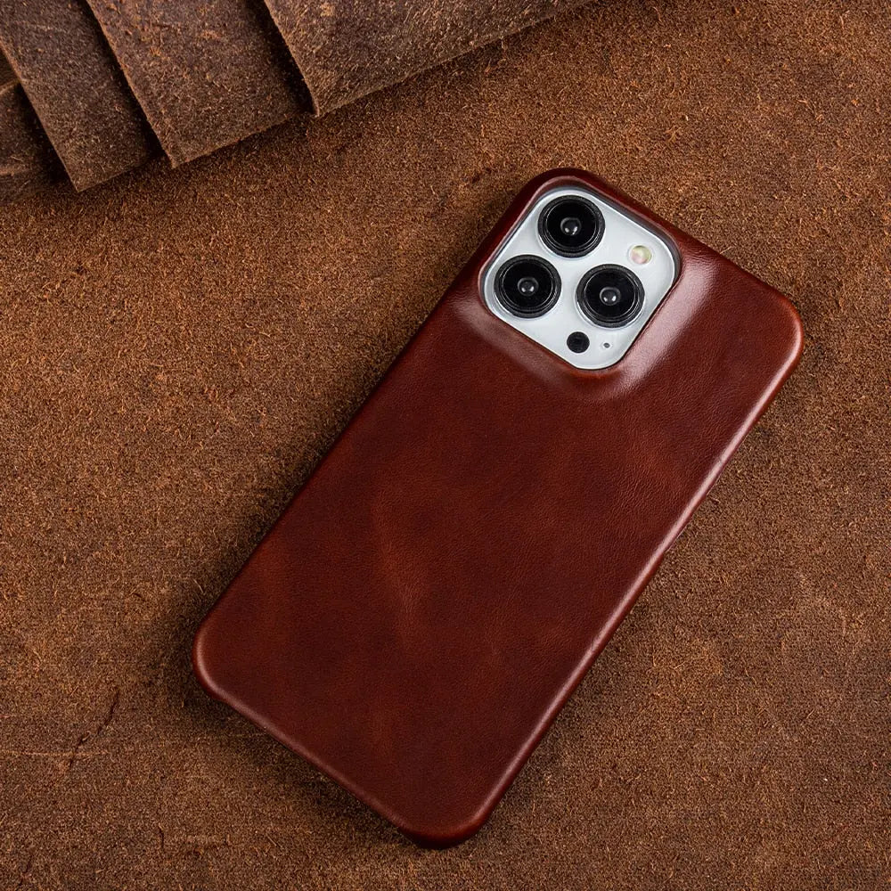 Lisslune | RoyalLeather: Luxurious, handmade case made of genuine cowhide leather for the iPhone