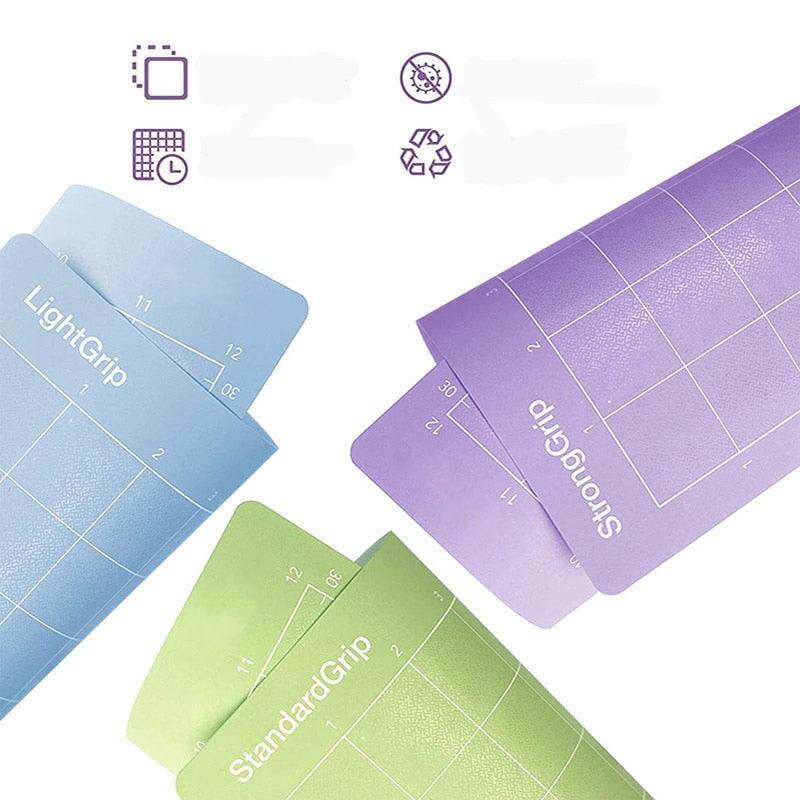 Lisslune | Ultimate Precision Cutting Mat Set for Cricut and Silhouette Machines