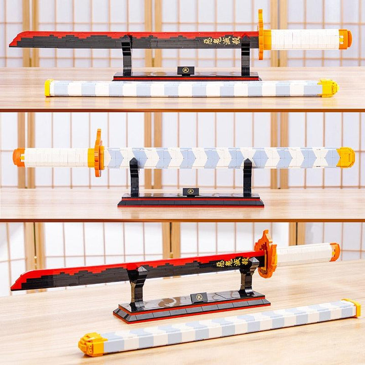 Lisslune | Ninja Warrior Samurai Sword Crafting Kit - Make Your Own Authentic Weapon for All Ages