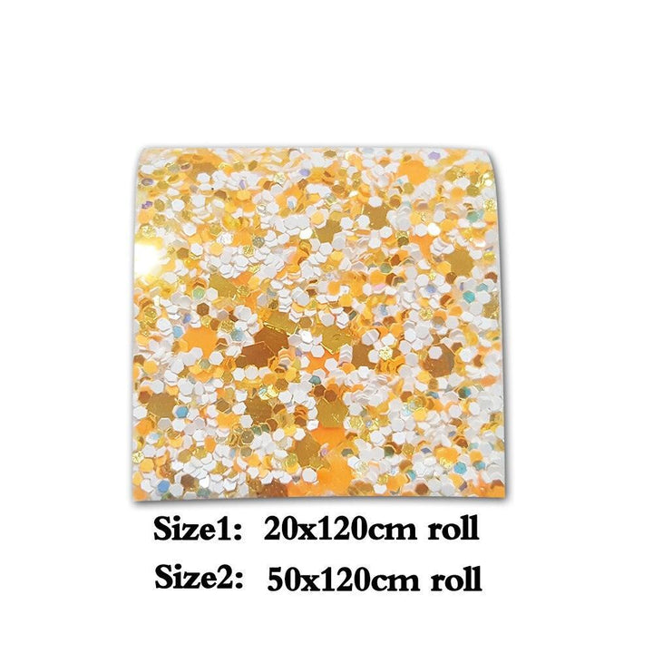Lisslune | Sparkling sequin fabric roll for eye-catching DIY creations and accessories