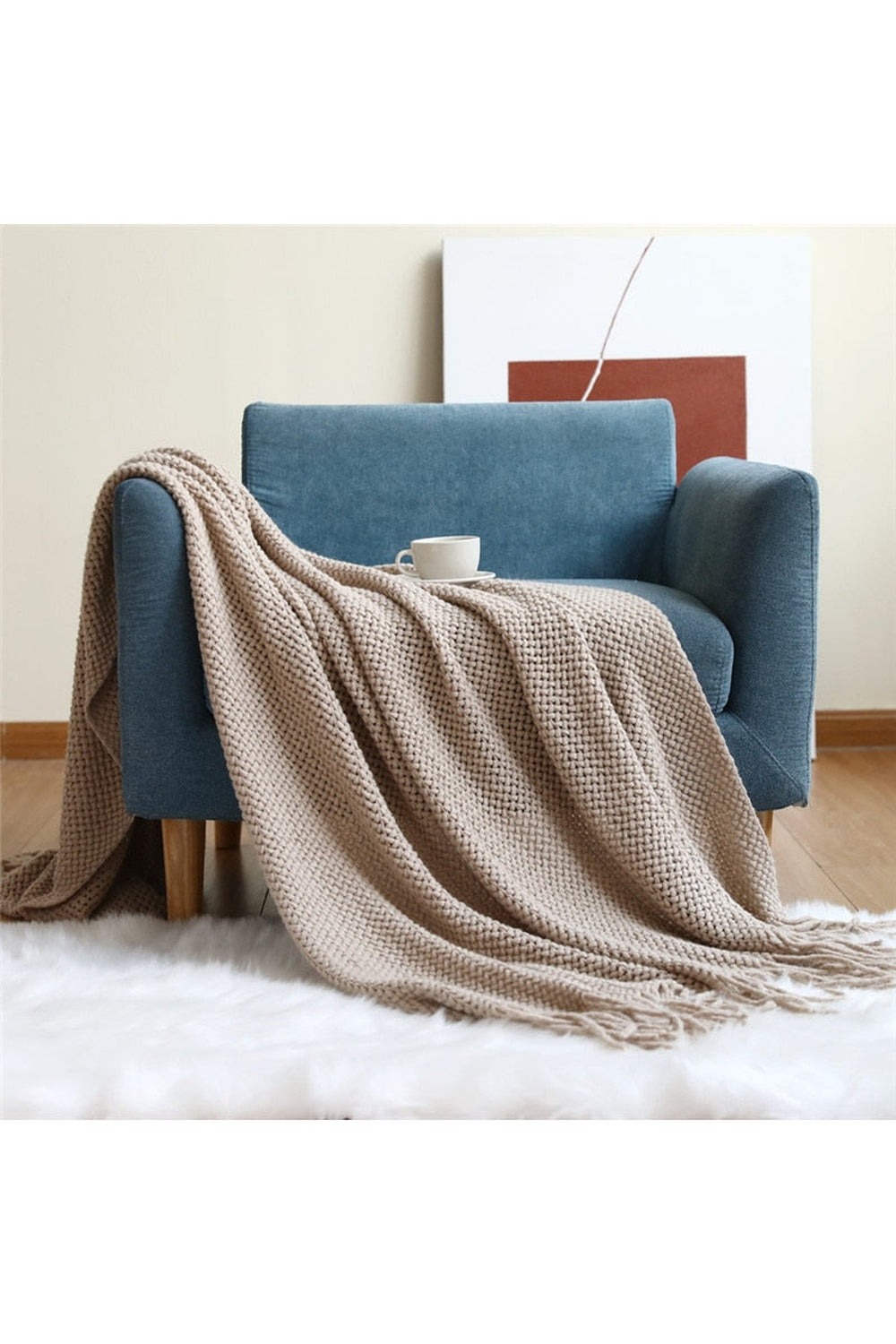 Lisslune | Dark Academia Throw Blanket