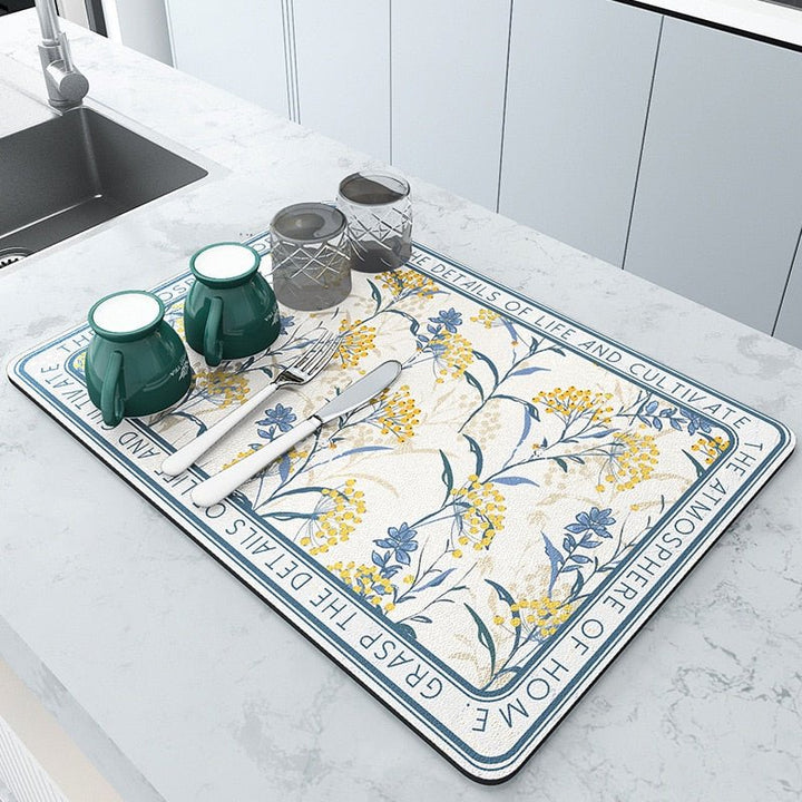 Lisslune | Absorbent absorbent drip mat for the kitchen