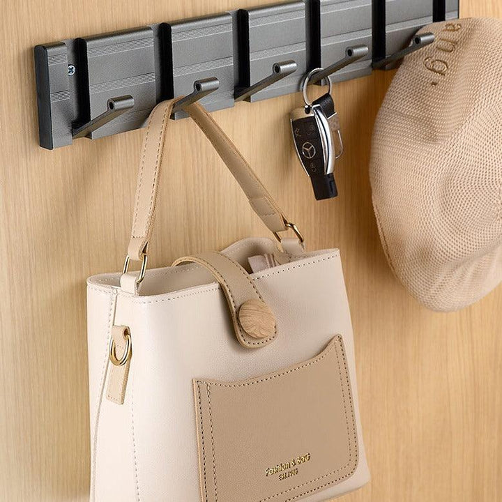 Lisslune | Modern Electroplated Aluminium Wall Hook Set - Elegant Storage Solution