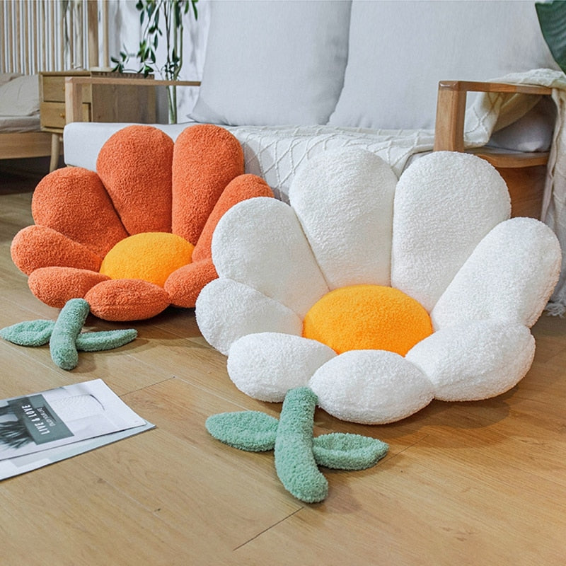 Lisslune | Golden Blossom Sunflower Soft Seat Cushion