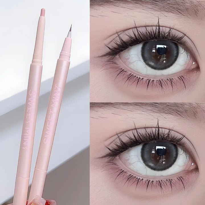 Rynx | Double head lying silk spinner pencil silk spinner highlighter crease pencil diamond glitter matte illuminating shadow eyeliner pencil Aegyo-sal