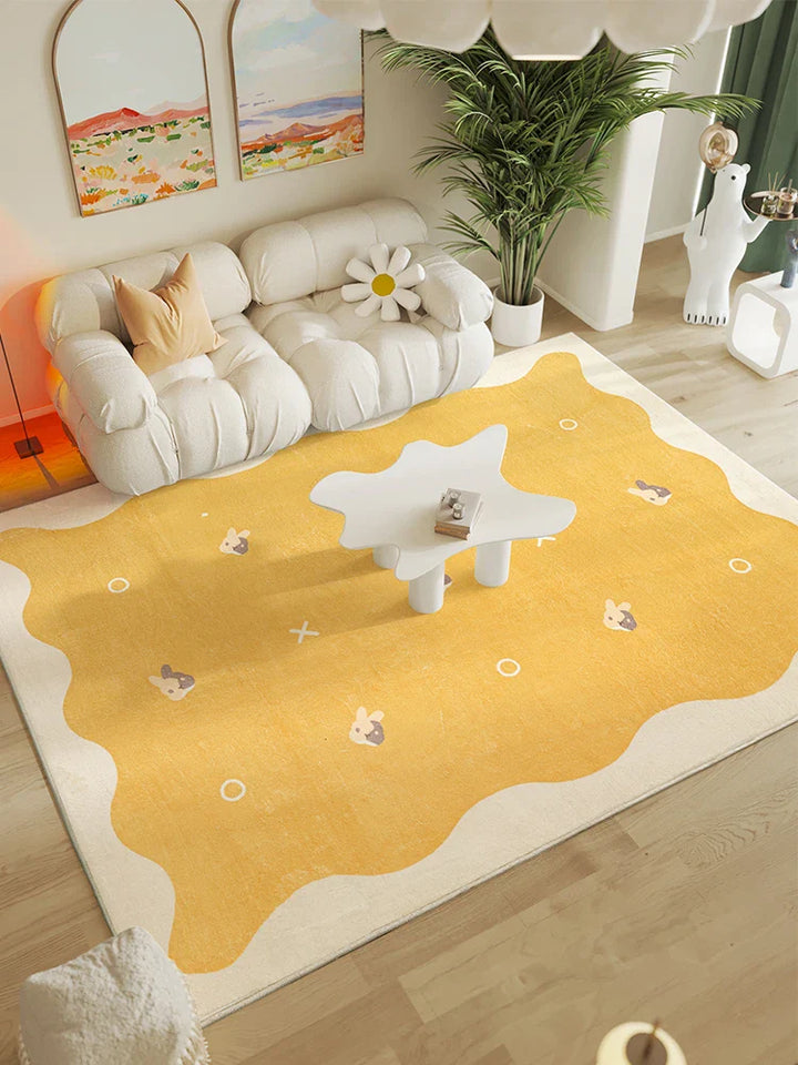 Rynx | Cartoon Funny Carpet Large Area Living Room Rugs Comfortable Soft Bedroom Carpet Children's Room Play Rugs Cute Carpet Tapis Rug