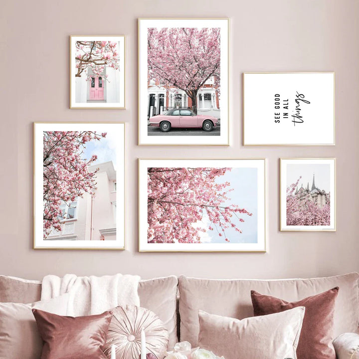 Lisslune | Floral Canvas Poster