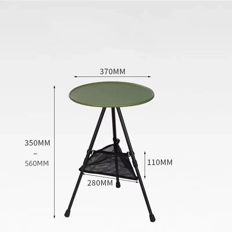 Lisslune | Versatile round folding table for camping - Your perfect outdoor accessory