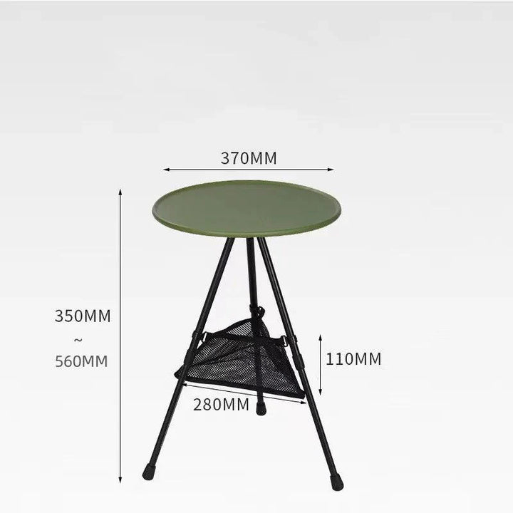 Lisslune | Versatile round folding table for camping - Your perfect outdoor accessory