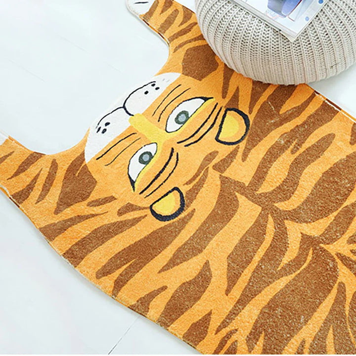 Rynx | Art Design Tiger Carpet Comfortable Soft Nightstand Carpet Luxurious Living Room Decoration Rugs Interesting Bedroom Rugs Carpet
