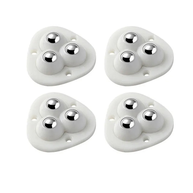 Lisslune | Self-Adhesive Full Rotating Furniture Mover Wheel Rollers