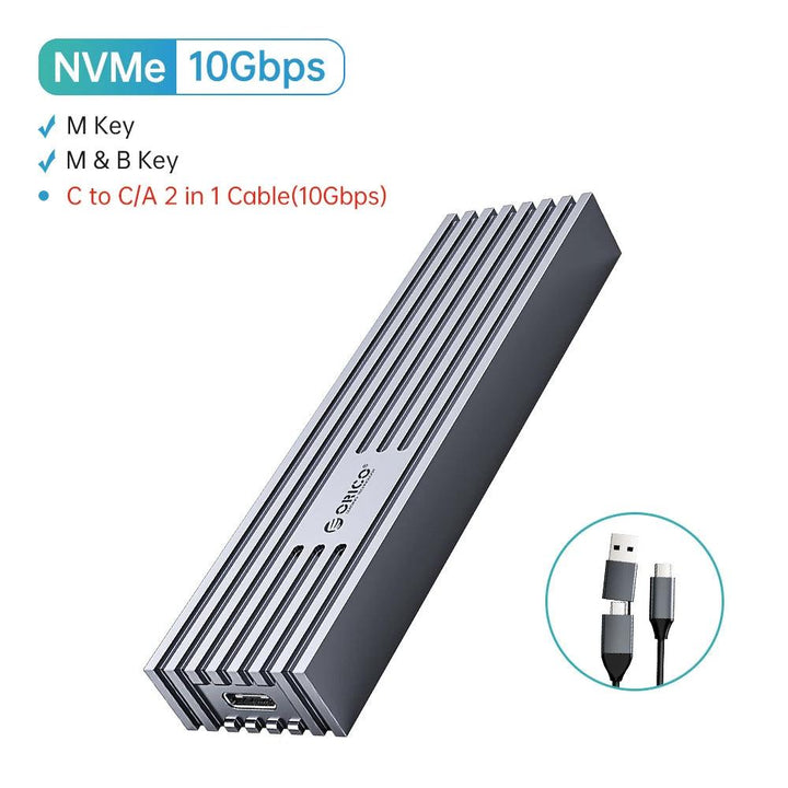 Lisslune | Next-Gen USB4 NVMe M.2 SSD Case - Unleash lightning-fast data transfers