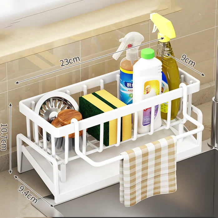 Lisslune | Easy Smart Sliding Rack Sink Organizer